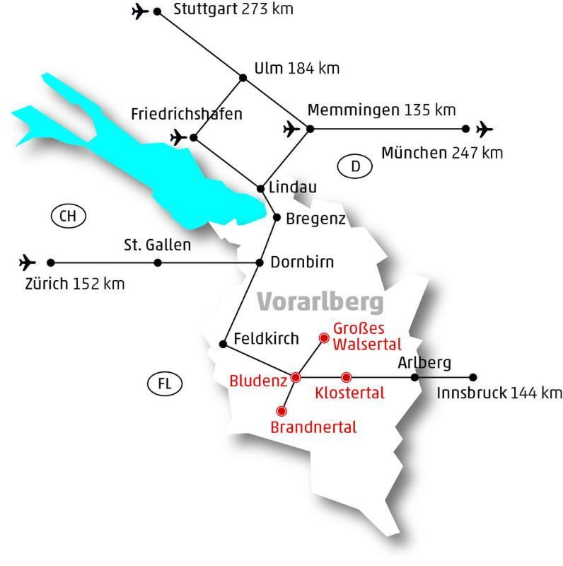 Haus Christina - Romantik Suite Bürs Eksteriør bilde